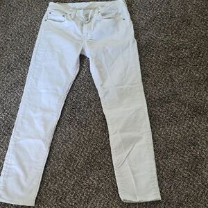 White Levi Denim Jeans